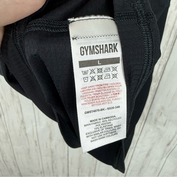 Gymshark black basic tee Large - Picture 5 of 5